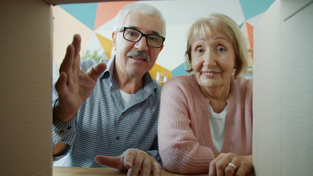 shocked residents talking